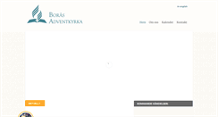 Desktop Screenshot of boras.adventkyrka.se
