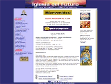 Tablet Screenshot of espanol.adventkyrka.se